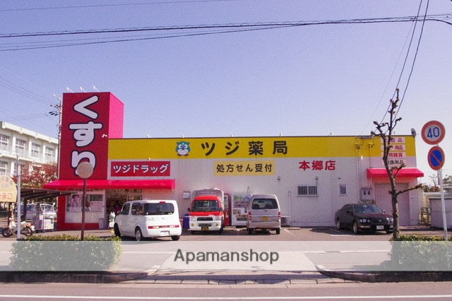 ドラックストア　ツジ薬局本郷店（ドラッグストア）まで508m