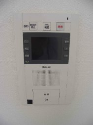 セキュリティ　TVモニター付きインターホン