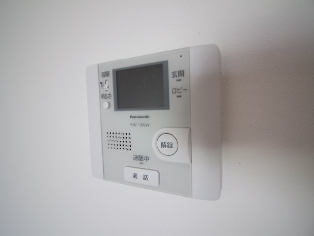 セキュリティ　モニター付きインターホン