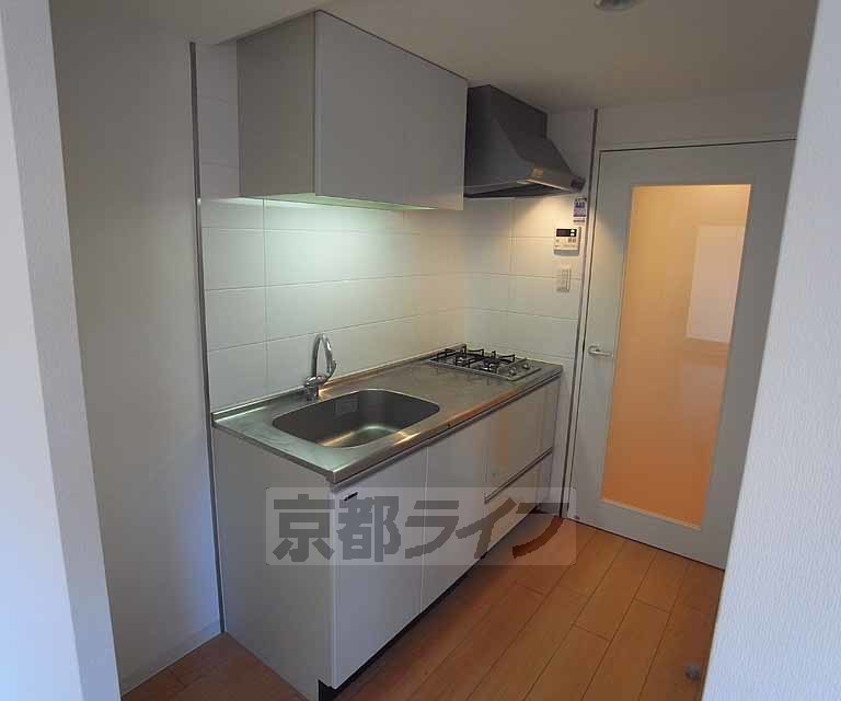 キッチン　２口コンロが設置されています。