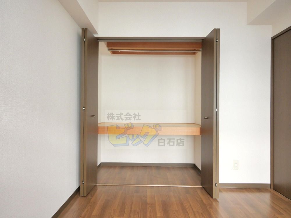 収納　クローゼット付きです♪