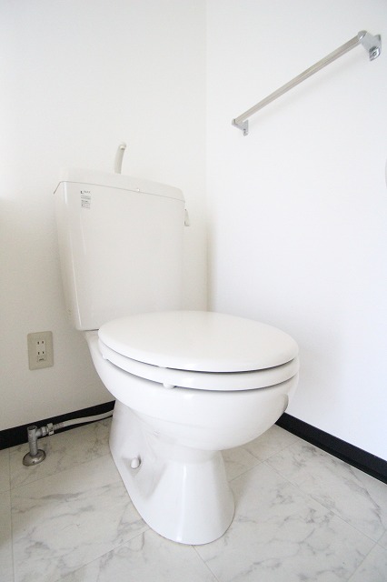 トイレ　同物件別号室の写真です。