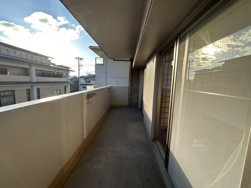 バルコニー　301号室の写真です
