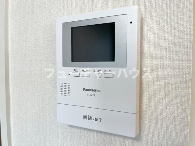 セキュリティ　カメラ付インターホン（イメージ）