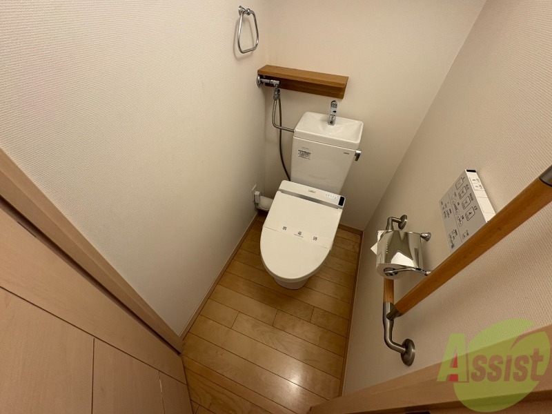 トイレ　清潔感があり安心して使用できるトイレになっておりました。