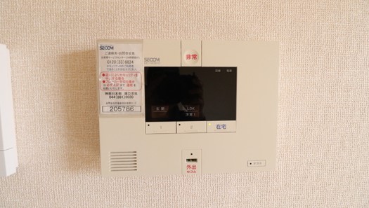セキュリティ　※間取り反転タイプの写真です