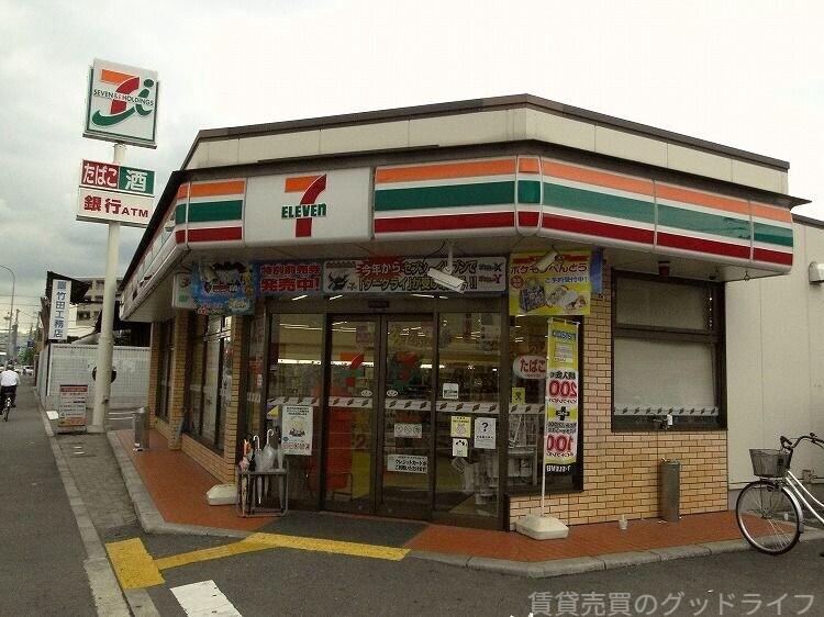 コンビニ　セブンイレブン京都烏丸十条店（コンビニ）まで355m