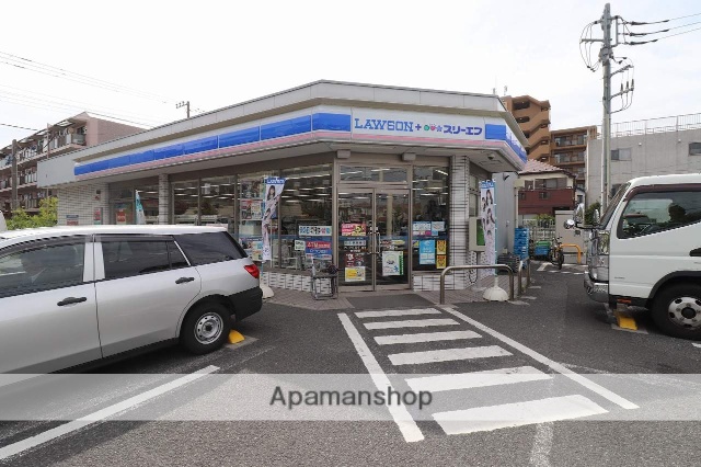 コンビニ　ローソン×スリーエフ（コンビニ）まで221m