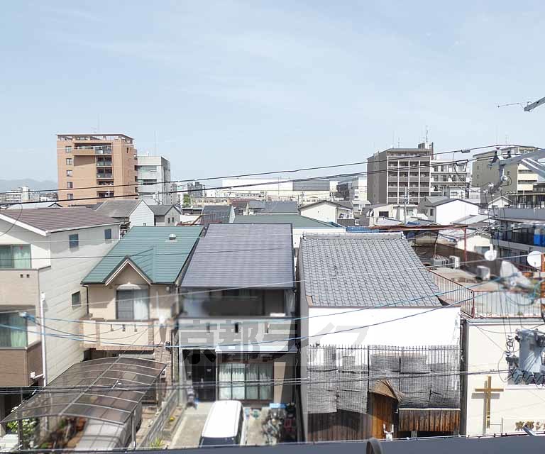 眺望　・４０１号室からの眺望です