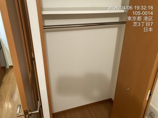 収納　たっぷりとした収納スペースです