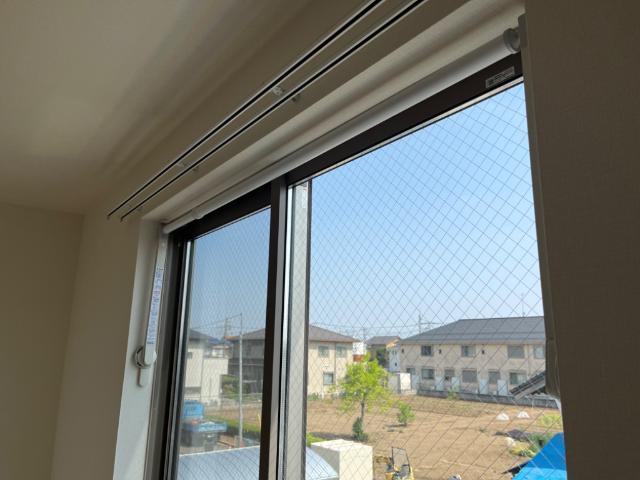 眺望　室内物干し