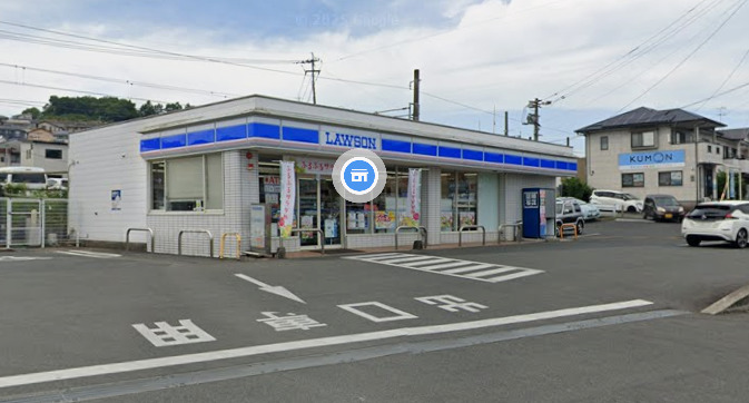コンビニ　ローソン 熊本龍田二丁目店（コンビニ）まで850m
