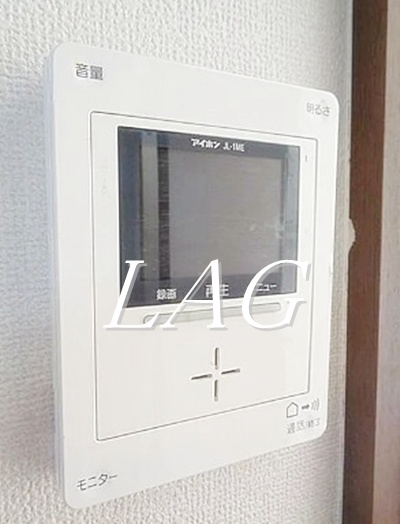 セキュリティ　モニター付インターホンです。
