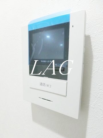 セキュリティ　モニター付きインターホンです。