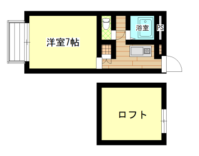 ラミアカーサの間取り写真