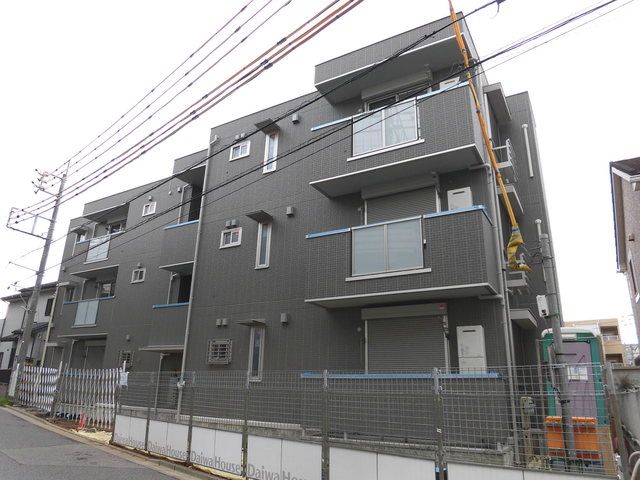 建物外観　2020年6月築！安心のオートロック付きのアパートです