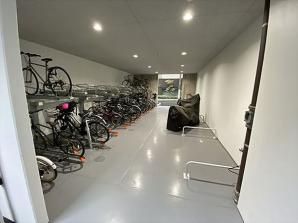 駐車場　駐輪場です