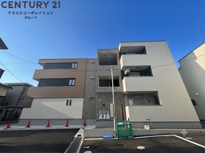 建物外観　人気のハウスメーカー施工の設備が豊富な1K