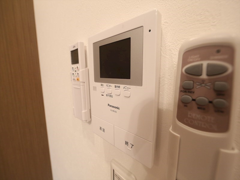 セキュリティ　ＴＶモニター付インターホン