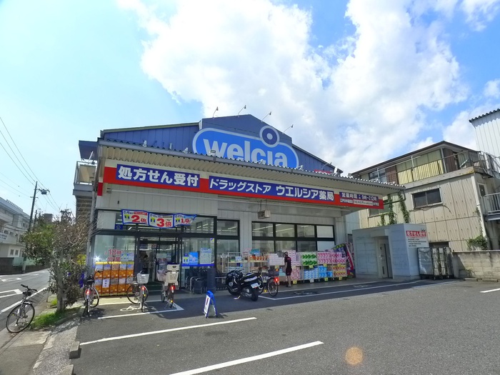 ドラックストア　ウエルシア江戸川中葛西店（ドラッグストア）まで311m