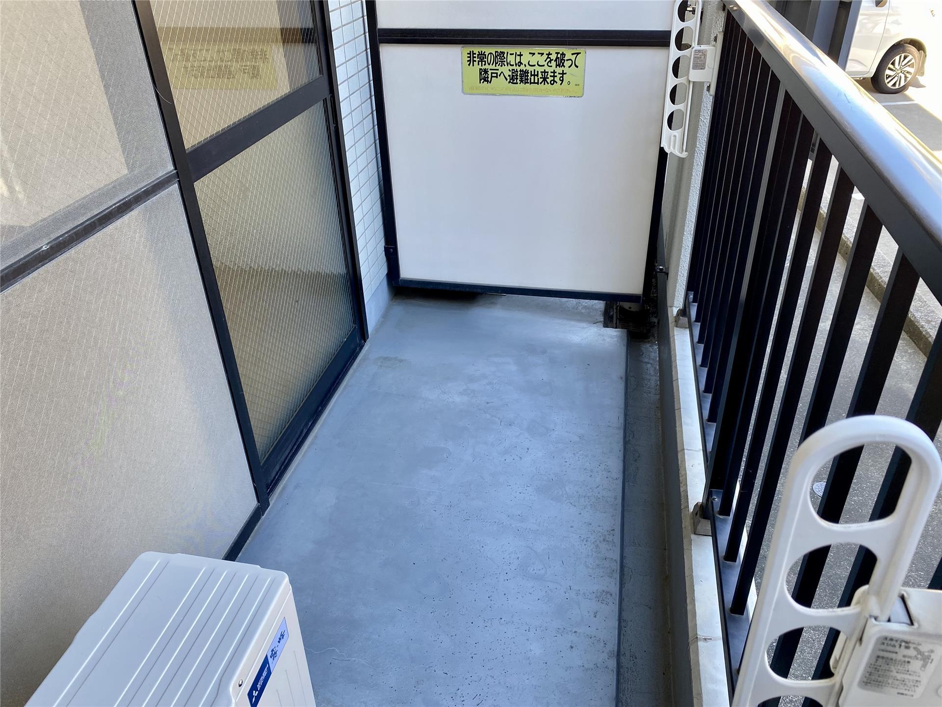 バルコニー　レジデンス・マサ103　1K　横須賀市船越町7丁目