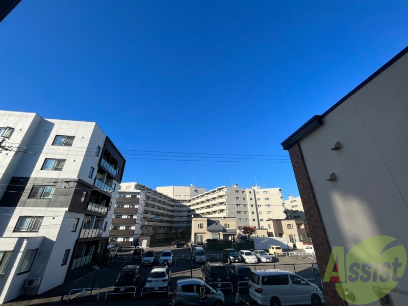 眺望　眺望です。高い建物がなくて見晴らしがよいですね！