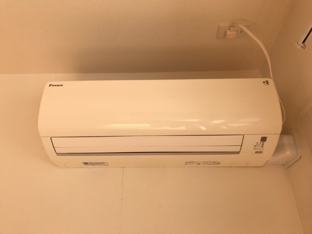 その他設備　エアコン付き♪一年中快適に過ごせるお部屋です！