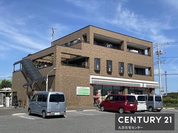 コンビニ　セブンイレブン　越谷恩間新田店（コンビニ）まで397m
