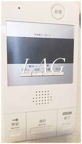 セキュリティ　モニター付インターホンです。