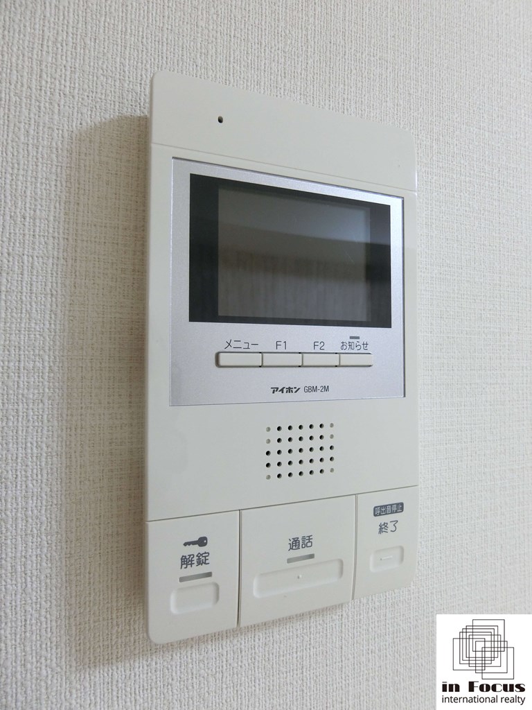 セキュリティ　来客の顔が見える安心のTVモニターホン