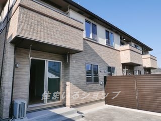 建物外観　専用庭側の外観です！