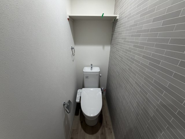 近鉄南大阪線 今川駅 徒歩10分 3階建 新築のトイレ写真