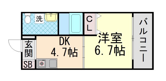 タカマツレジデンス柴原の間取り写真