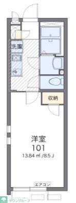 ＪＲ京浜東北線 本郷台駅 徒歩17分 2階建 築7年の間取り写真