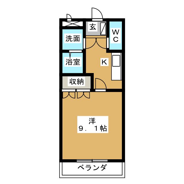 NKハイツIIの間取り写真