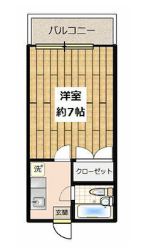 プチフォーレストの間取り写真