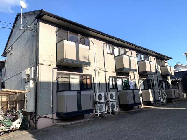 建物外観　岩輝ハイツ 二号館・軽量鉄骨造
