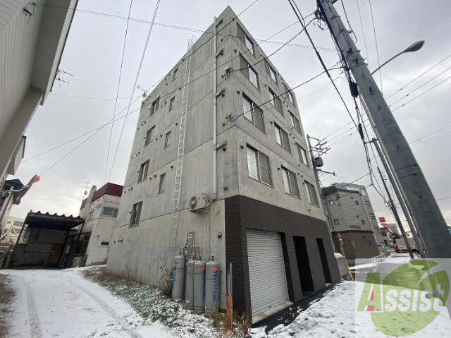 建物外観　札幌市東区本町二条「フォルム環状」