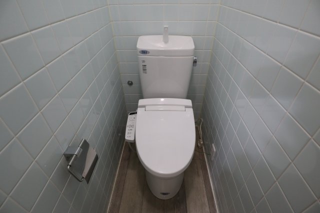トイレ　トイレもきれいです