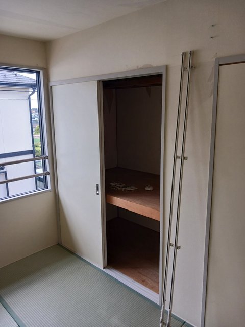 収納　クリーニ別号室の参考写真です。クリーニング中