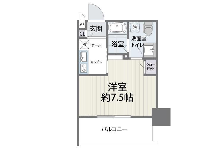 S-FORT高宮の間取り写真