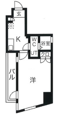 都営三田線 板橋本町駅 徒歩2分 11階建 築22年の間取り写真