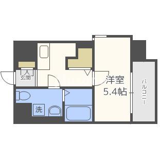 Grandi Utsubo Parkの間取り写真