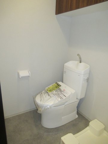 トイレ　ゆったりとした空間のトイレです
