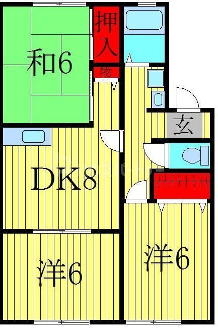アンクレージュの間取り写真