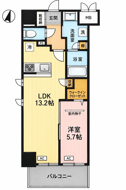 アンシャンテ岡本町の間取り写真