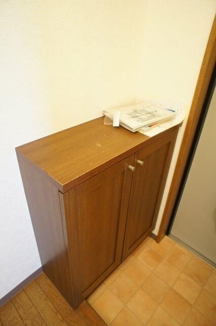 玄関　明るい玄関です