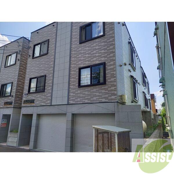 建物外観　札幌市東区北二十一条東「フィールハーモニー２」