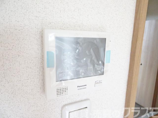 セキュリティ　訪問チェックができるモニターホン！