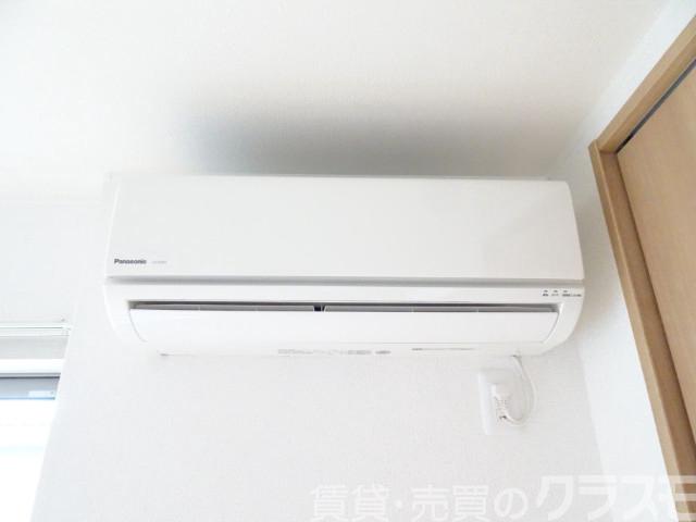 その他設備　エアコンは欠かせません♪